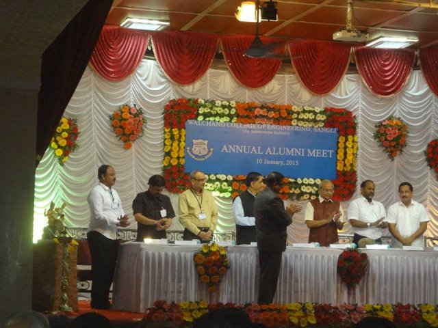 Dignitaries on dias